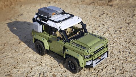 Vehicle, Car, Off-road vehicle, Model car, Land rover defender, Off-roading, Toy vehicle, Automotive exterior, Automotive design, Toy, 