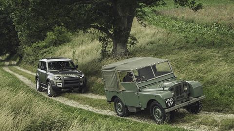 Land Rover revealed the latest-generation&nbsp;Defender at the 2019 Frankfurt motor show.
