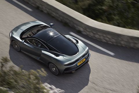 the new mclaren gt aims at continent crossing comfort along with performance 
