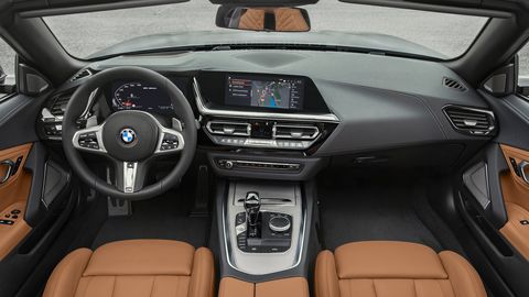 The 2020 BMW Z4 was co-developed with Toyota, both interiors look like a BMW.
