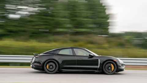 A short ride in a camouflaged Porsche Taycan -- disguises included fake tailpipes -- was enough to drive home the point: Porsche first electric vehicle is one we should all be taking seriously.
