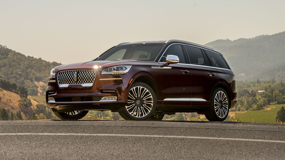 The Aviator is all-new for the 2020 model year, offering a distinctly Lincoln interior.
