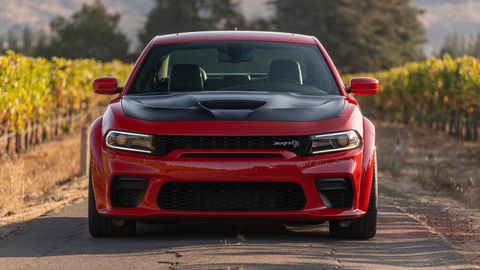 The 2020 Dodge Charger Widebody comes in both Hellcat and Scat Pack grades.
