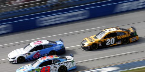 Sights from the NASCAR action at Talladega Superspeedway Friday, October 11
