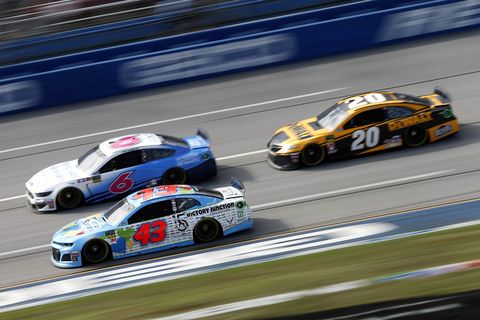 Sights from the NASCAR action at Talladega Superspeedway Friday, October 11
