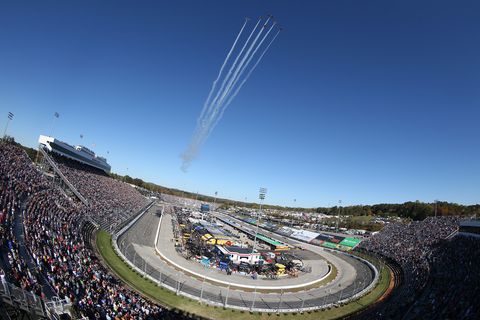 Sights from the NASCAR action at Martinsville Speedway, Sunday Oct. 27, 2019.
