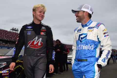 Sights from the NASCAR action at Talladega Superspeedway, Saturday Oct. 12, 2019.
