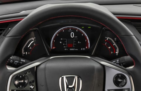 2020 Honda Civic Si interior