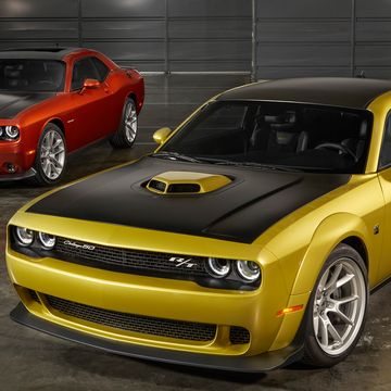The 2020 Dodge Challenger 50th Anniversary Edition will be offered on GT RWD, R/T Shaker, R/T Scat Pack Shaker and R/T Scat Pack Shaker Widebody models.
