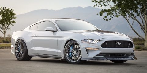 The Ford Mustang Lithium is a one-off all-electric pony car.
