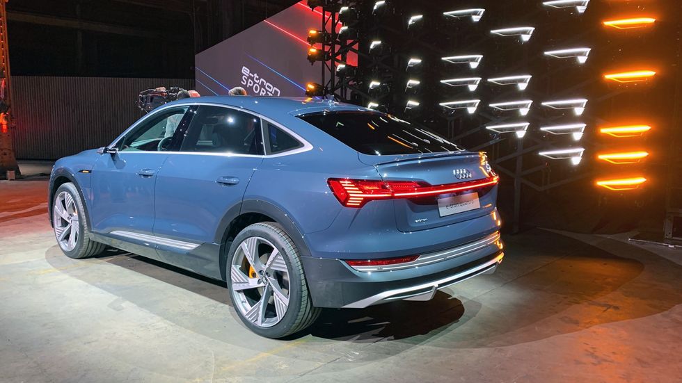 2020 Audi E-tron Sportback reveal in Los Angeles