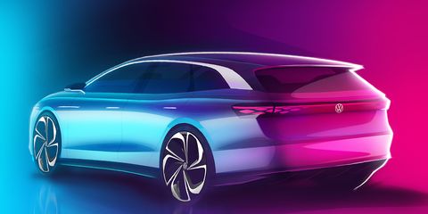 The concept has an EPA-rated range of 300 miles, according to VW.
