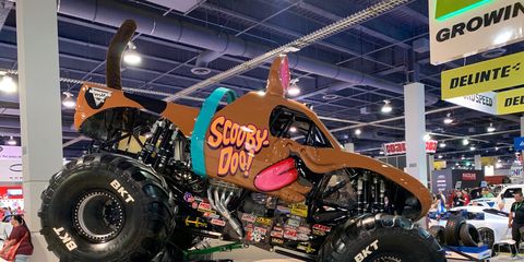A profile of the Scooby-Doo monster truck that will run in the 2020 Monster Jam
