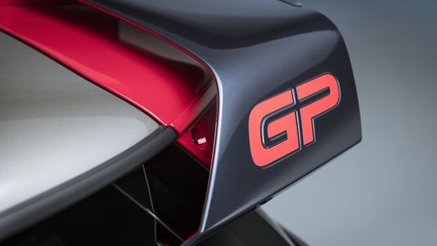 One of the coolest parts of the new Mini John Cooper Works GP: the wing.
