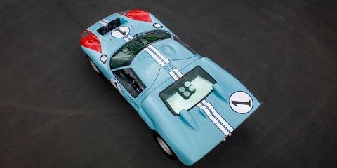 Given the value of authentic Ford GT40s — especially those with racing provenance — using one in the filming of a movie would be practically unthinkable.
