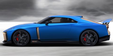 The Nissan GT-R50 by Italdesign will be on display at the Geneva auto show in March.
