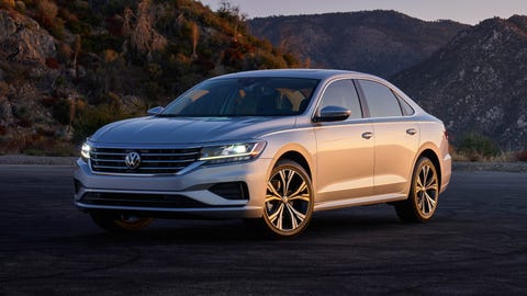 The 2020 Volkswagen Passat comes with a four-cylinder engine