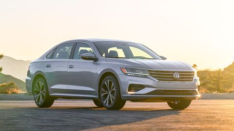 The 2020 Volkswagen Passat goes on sale in early 2020.
