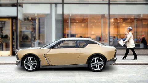 The Nissan IDXs premiered at the Tokyo motor show in 2013.
