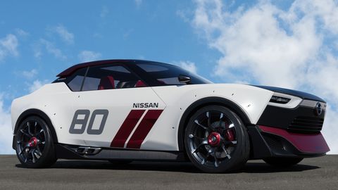 The Nissan IDXs premiered at the Tokyo motor show in 2013.
