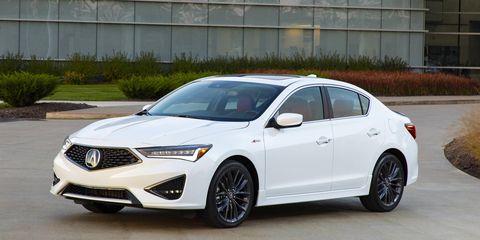 The 2019 Acura ILX gets a new face and rear for the new year. Acura's suite of driver assistance features, Acurawatch, also comes standard.