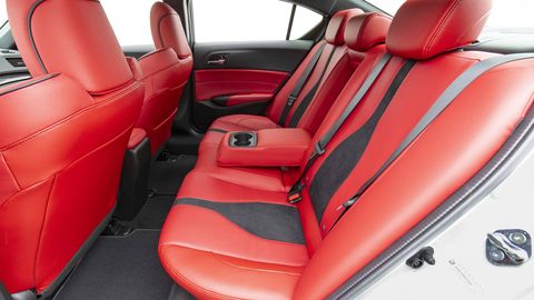 The Acura ILX A-Spec finally gets an optional red interior for 2019.