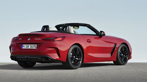 BMW took the wraps off the all-new Z4 M40i roadster just ahead of Pebble Beach concours, a model set to go on sale in the spring of next year.
