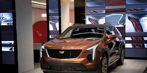 The 2019 Cadillac XT4 debuted at the New York International Auto Show with a 2.0-liter turbo-four developing 237 hp and 258 lb-ft of torque.