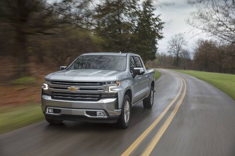 The 2019 Chevrolet Silverado LTZ comes standard with the 5.3-liter V8 and eight-speed automatic with a base price of $44,495.