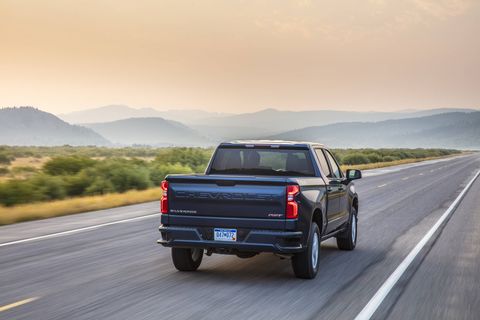 The 2019 Chevrolet Silverado RST is the "street performance" version of the truck