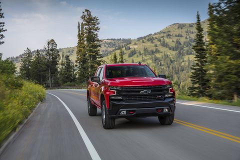 The 2019 Chevrolet Silverado Trail Boss, has a lift kit, special shocks and tires to make it properly off-road worthy.