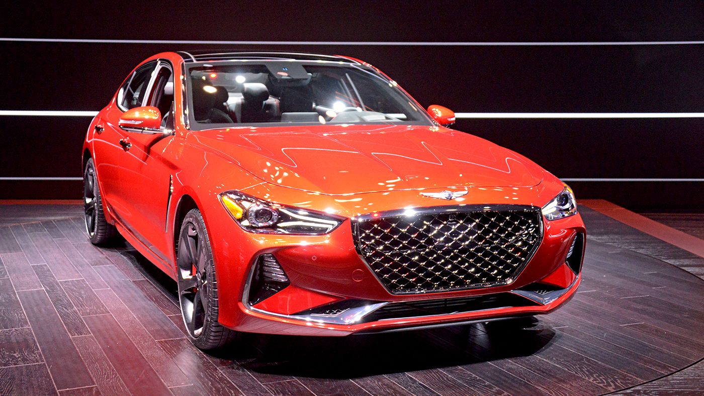 19 Genesis G70 Debuts In New York With A Real Trunk