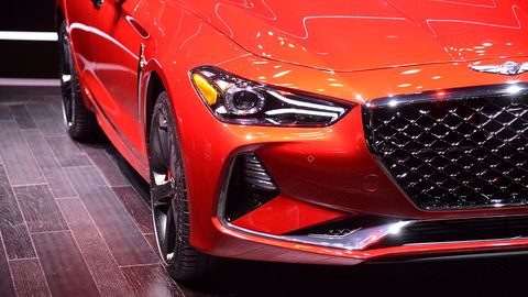 The Genesis G70 debuted in New York, offering a choice of 2.0-liter and 3.3-liter engines.