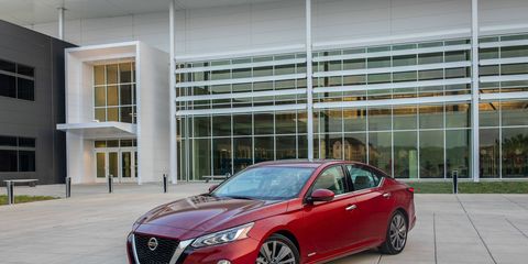 The 2019 Nissan Altima is offered with the company's new 2.0-liter VC-Turbo engine making 248 hp and 280 lb-ft of torque.