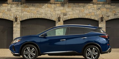 The 2019 Nissan Murano only comes with a 3.5-liter V6 making 260 hp.