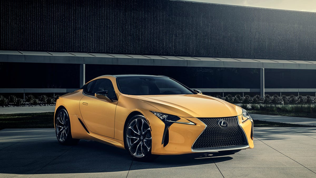 Inspiration Edition Lexus Plans 100 Flare Yellow Lc 500 Coupes