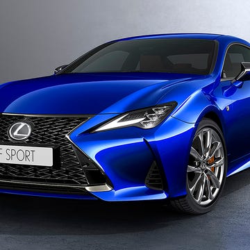 The refreshed 2019 Lexus RC coupe will now look a little more like its larger sibling.