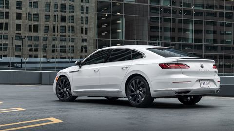 The 2019 Volkswagen Arteon goes on sale in April with a turbocharged 2.0-liter I4.