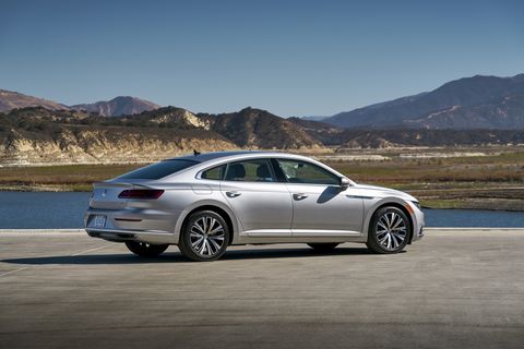 The Volkswagen Arteon is powered by a 2.0-liter turbocharged, direct-injection four-cylinder..