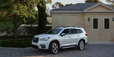 The 2019 Subaru Ascent premiered at the Los Angeles Auto Show; it will come with a new turbocharged 2.4-liter boxer engine that produces 260 hp and 277 pound-feet of torque.
