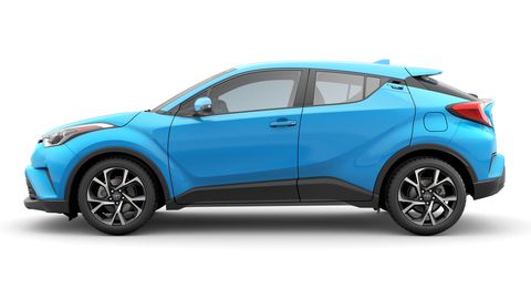 The 2019 Toyota C-HR gets a four-cylinder engine making 144 hp.