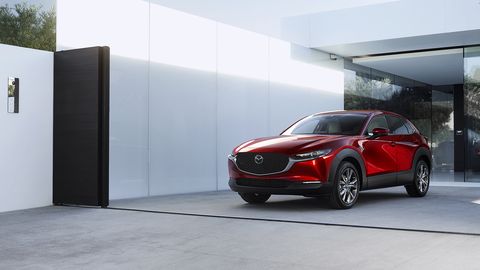 The Mazda CX-30 splits the size difference between the company's CX-3 and CX-5 crossovers.