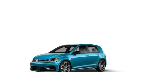 The 2019 Volkswagen Golf R will be offered in 40 colors, in addition to the usual five.