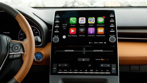 The 2019 Toyota Avalon has Lexus levels of interior materials.