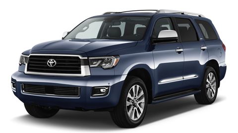 The 2019 Toyota Sequoia comes with a 5.7-liter V8 making 381 hp.