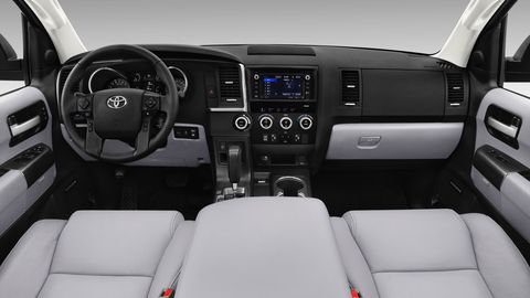 The 2019 Toyota Sequoia is offered in just four trims: SR5, TRD Sport, Limited and Platinum.
