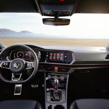 The 2019 Volkswagen Jetta GLI gets interior design cues from the Golf GTI.