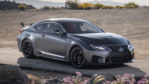 Both the 2020 Lexus RC F and RC F Track Edition come with a 472 hp, 5.0-liter V8.