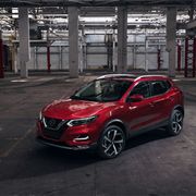 A look at the updated 2020 Nissan Rogue Sport revealed at the Chicago Auto Show