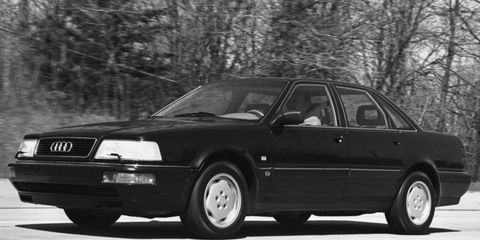 The 1990 Audi V8 was also known as the D1